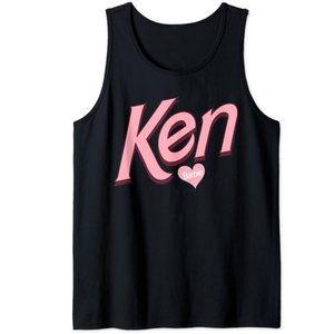 NEW Barbie Valentines Ken Love Tank Top Men's Size Large Mattel Amazon on Demand